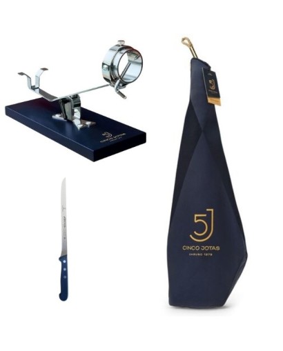 Prosciutto Cinco Jotas 5J con supporto per prosciutto - Offerta speciale