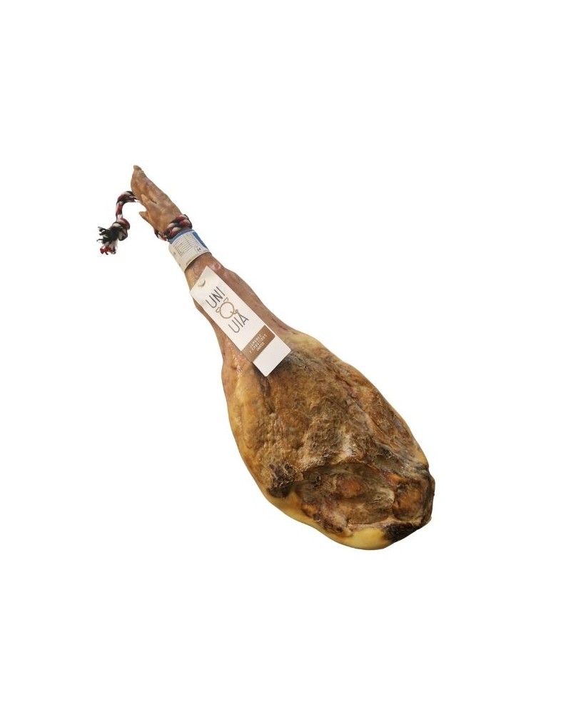 Serrano-skinka 75 % Duroc Uniquia utan tillsatser, 24 månader