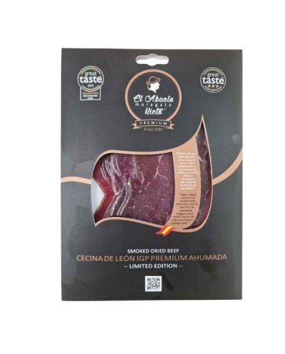Nakrájaná Cecina Premium s označením IGP Leon, 80 g