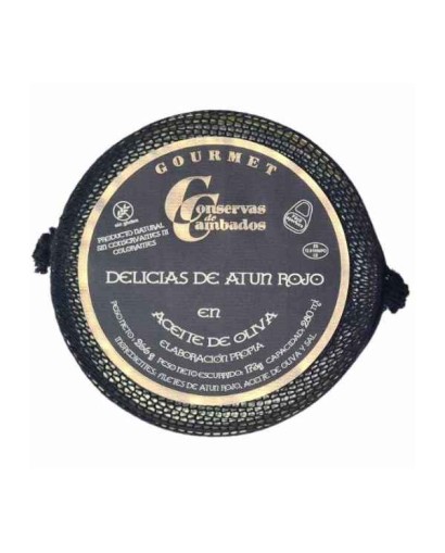 Delicias de atún rojo en aceite de oliva 260 g