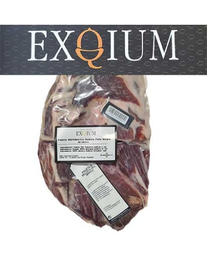 100% Iberian bellota boneless shoulder - Pata Negra - Exqium ADDITIVE-FREE. Acorn fed.