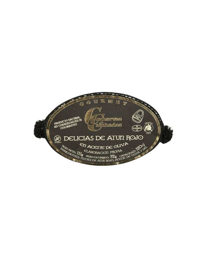 Delicias de atún rojo en aceite de oliva