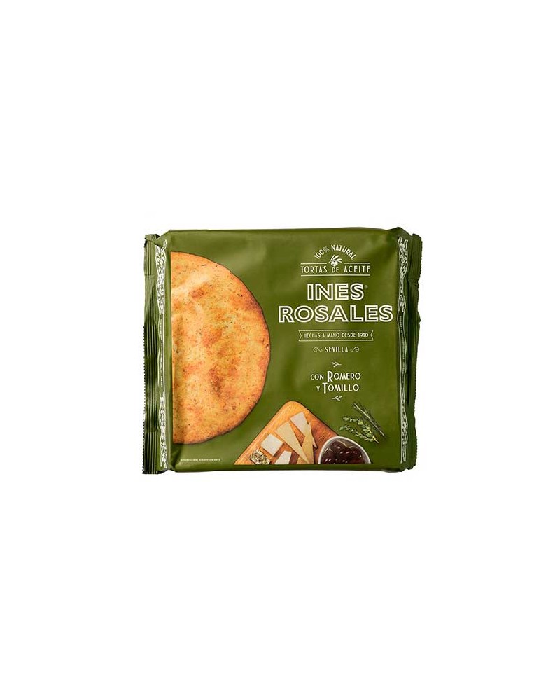 Tortas Inés Rosales com Tomilho e Alecrim